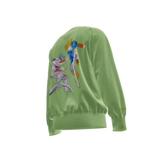 The Time Warrior Clash : Oversized Sweatshirt