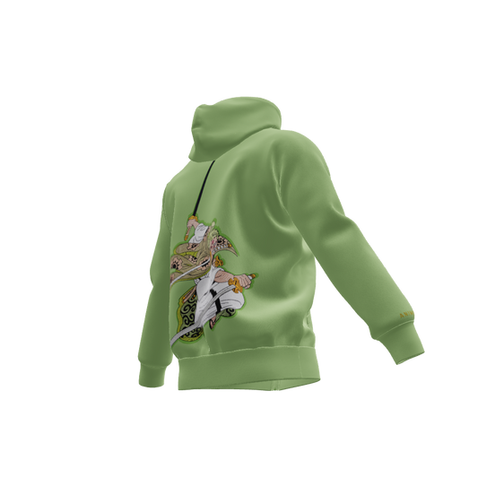 Wandering Ronin : Oversized Zipper Hoodie