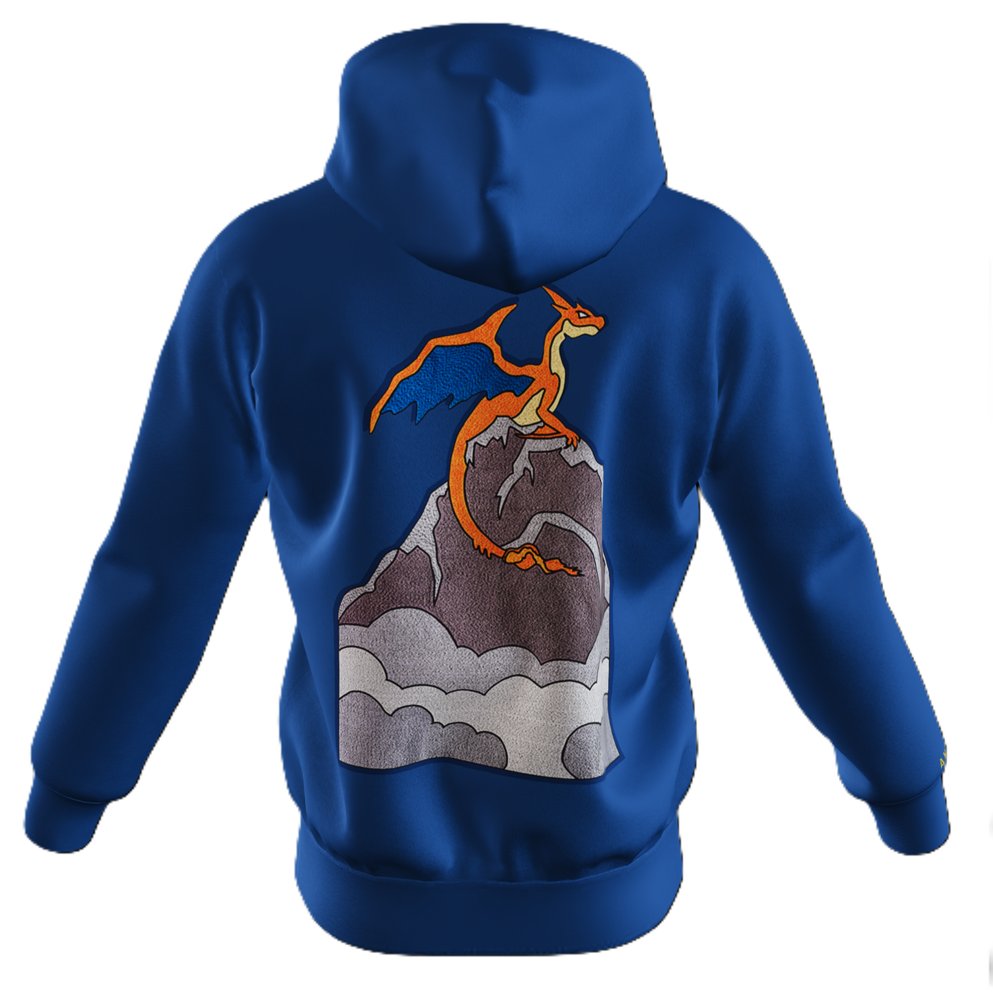 The Flame Titan : Oversized Zipper Hoodie