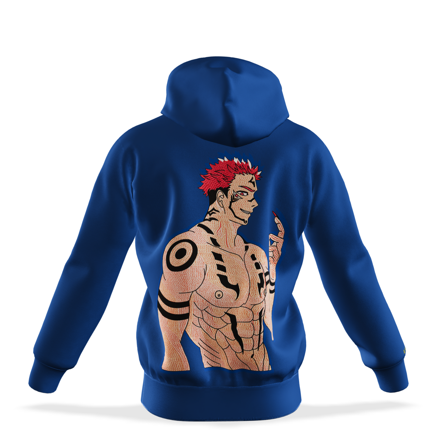 King of Curses : Oversized Zipper Hoodie