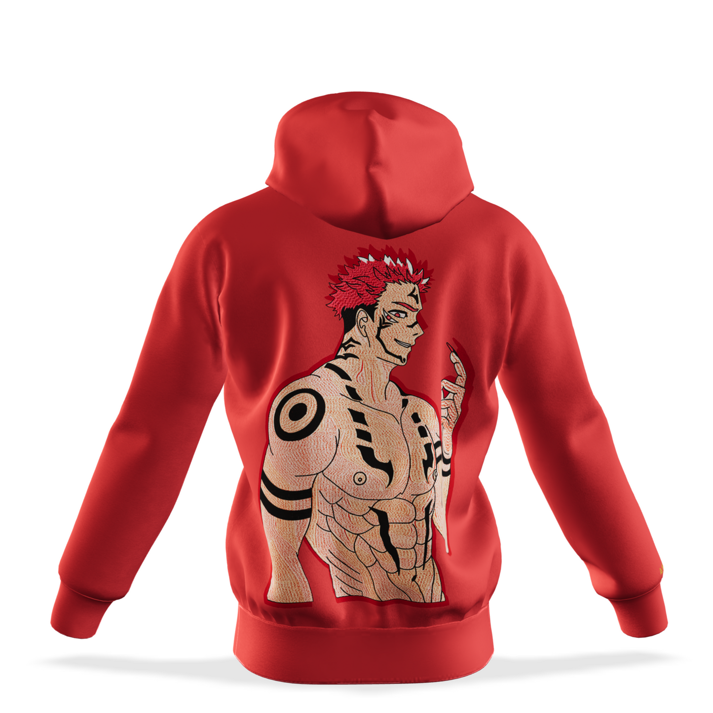 King of Curses : Oversized Zipper Hoodie