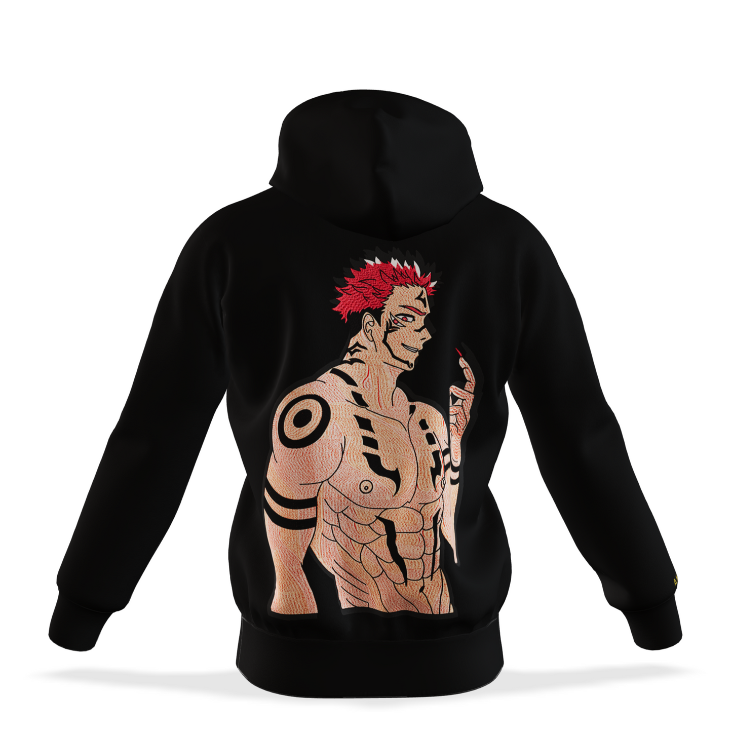 King of Curses : Oversized Zipper Hoodie