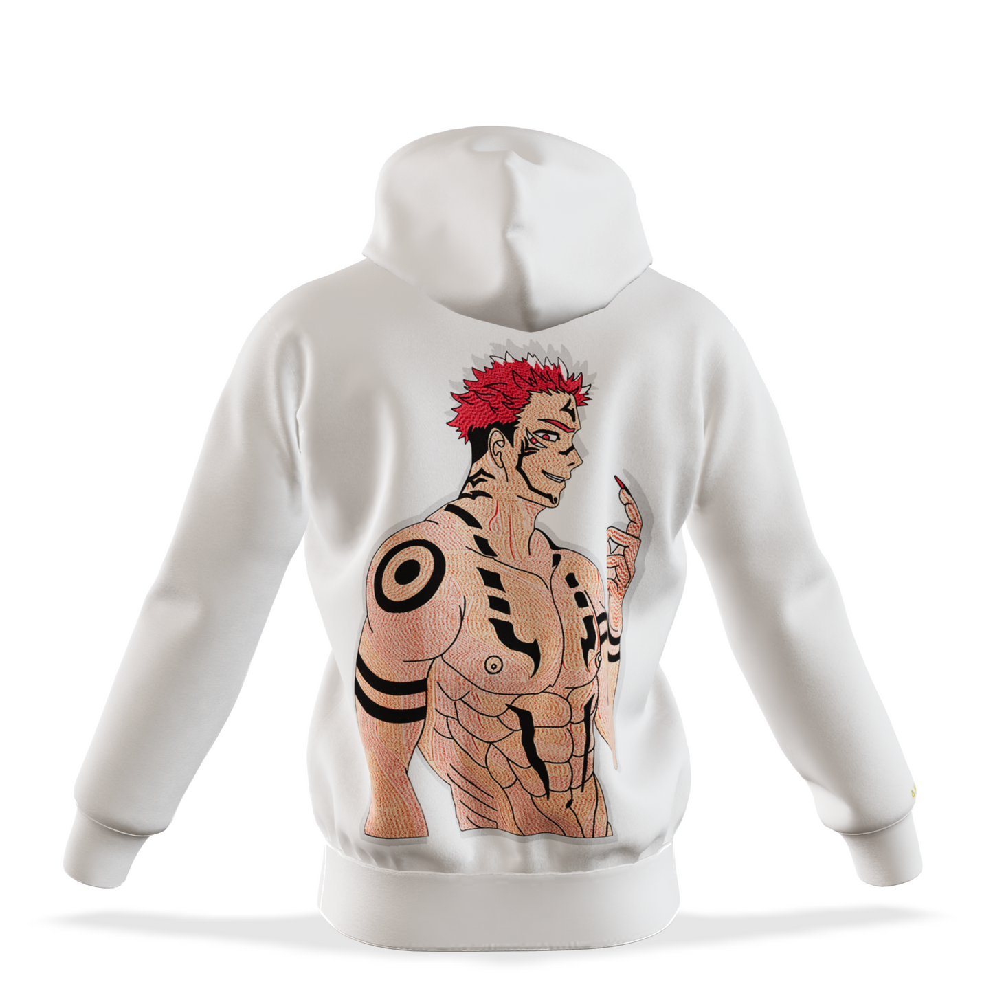 King of Curses : Oversized Zipper Hoodie
