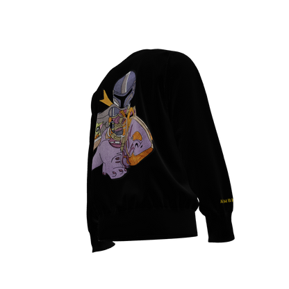 Space Clan Duo : Oversized Sweatshirt