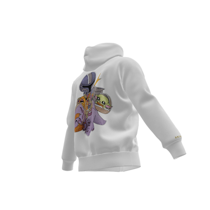 Space Clan Duo : Oversized Zipper Hoodie