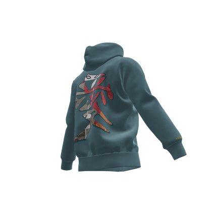 Desert Guardian : Oversized Zipper Hoodie