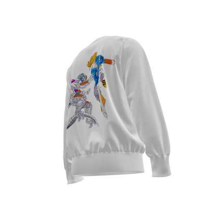 The Time Warrior Clash : Oversized Sweatshirt