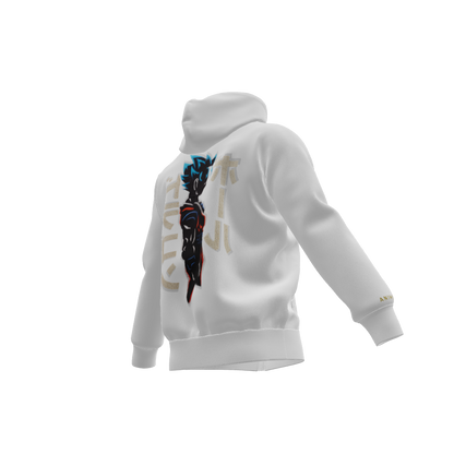 Awakened Flame : Oversized Zipper Hoodie