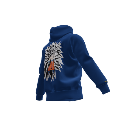 Celestial Instinct : Oversized Zipper Hoodie