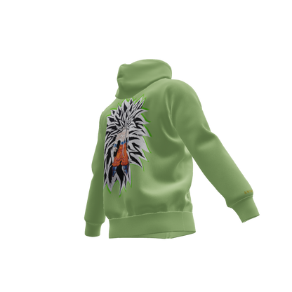 Celestial Instinct : Oversized Zipper Hoodie