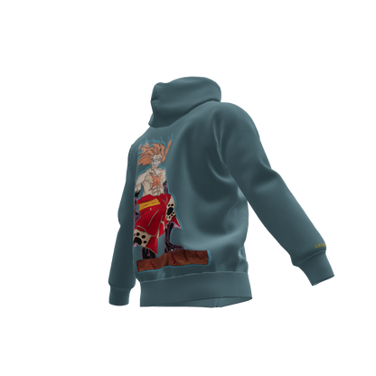 Gear Up : Oversized Zipper Hoodie