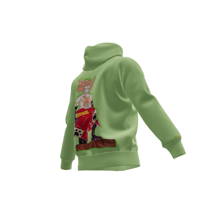 Gear Up : Oversized Zipper Hoodie