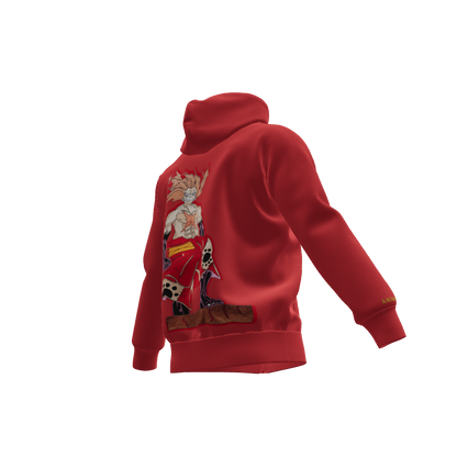 Gear Up : Oversized Zipper Hoodie