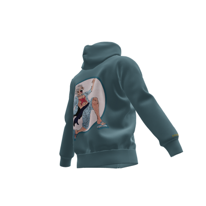 Future King : Oversized Zipper Hoodie