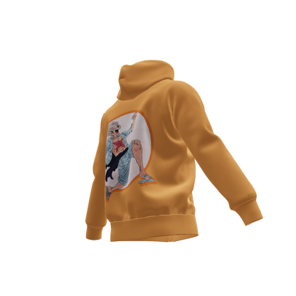 Future King : Oversized Zipper Hoodie