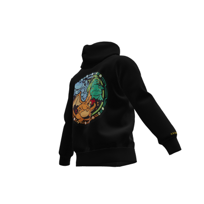 Elemental Trio : Oversized Zipper Hoodie