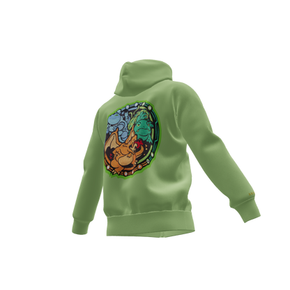 Elemental Trio : Oversized Zipper Hoodie