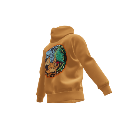 Elemental Trio : Oversized Zipper Hoodie
