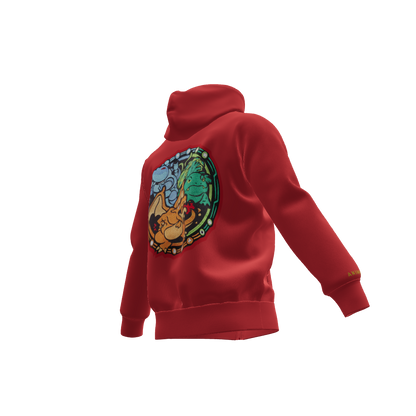 Elemental Trio : Oversized Zipper Hoodie