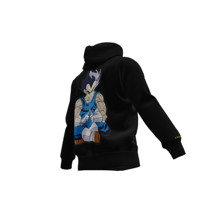 Warrior Prince : Oversized Zipper Hoodie