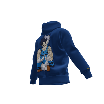 Warrior Prince : Oversized Zipper Hoodie