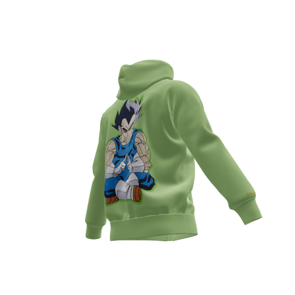 Warrior Prince : Oversized Zipper Hoodie