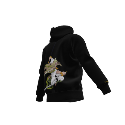Wandering Ronin : Oversized Zipper Hoodie