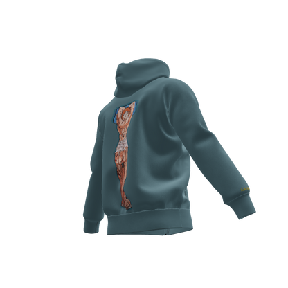 Son of the Arena : Oversized Zipper Hoodie