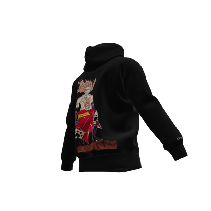 Gear Up : Oversized Zipper Hoodie