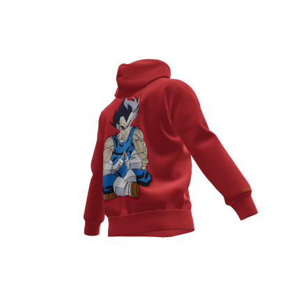 Warrior Prince : Oversized Zipper Hoodie