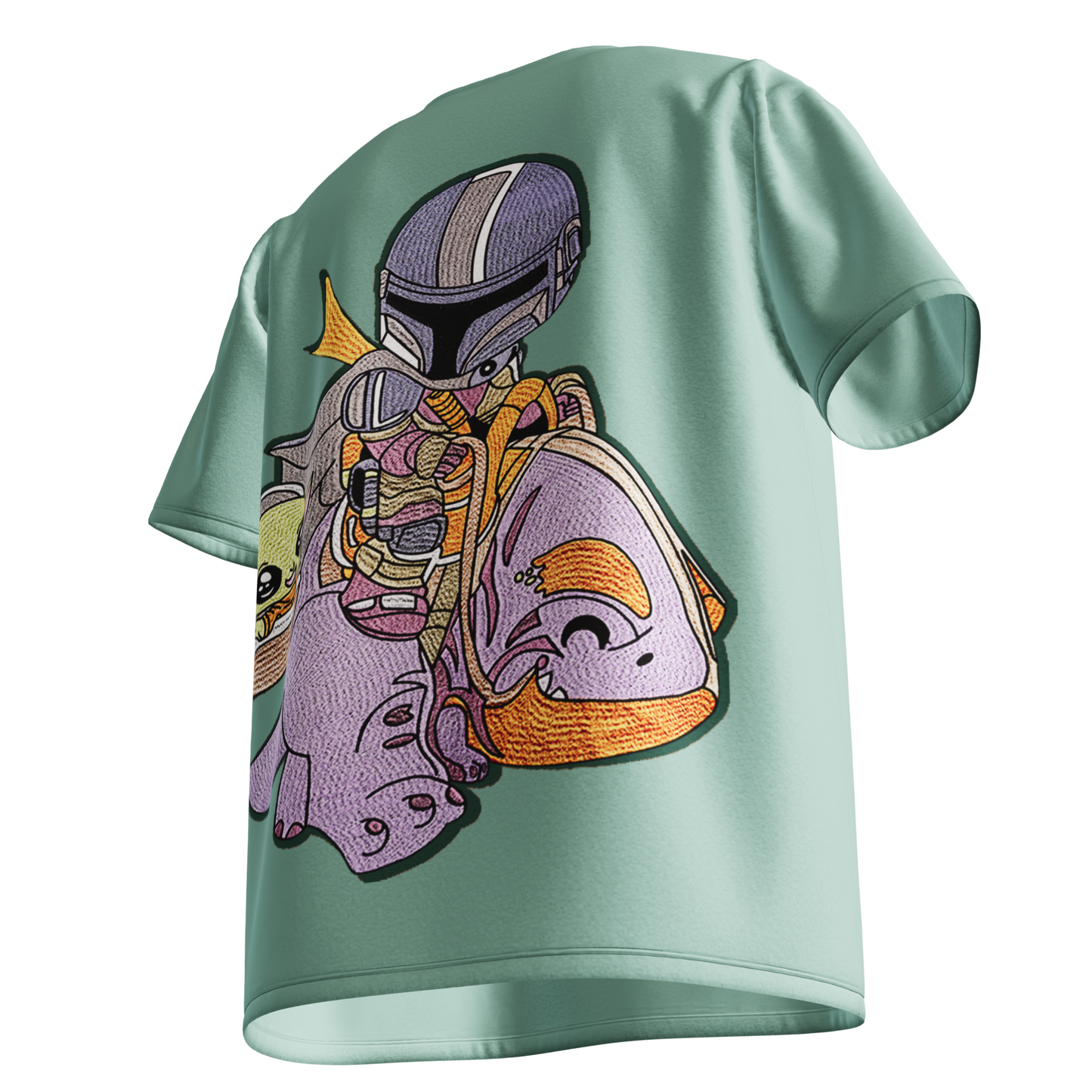Space Clan Duo : Oversized Tee