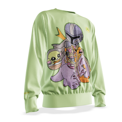 Space Clan Duo : Oversized Sweatshirt