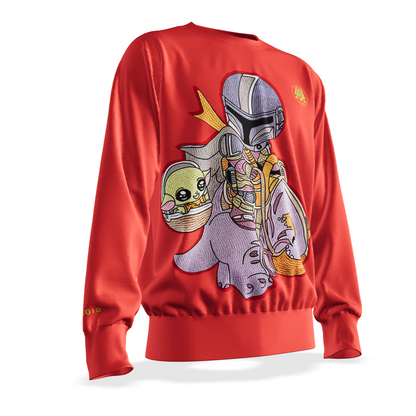 Space Clan Duo : Oversized Sweatshirt