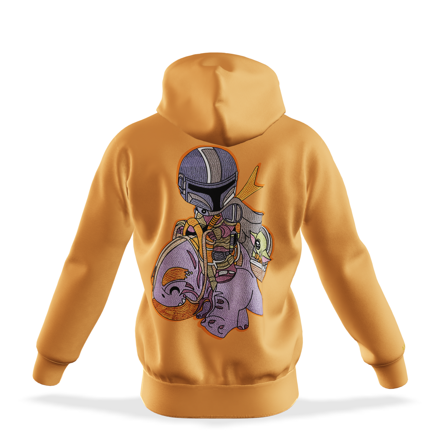 Space Clan Duo : Oversized Zipper Hoodie