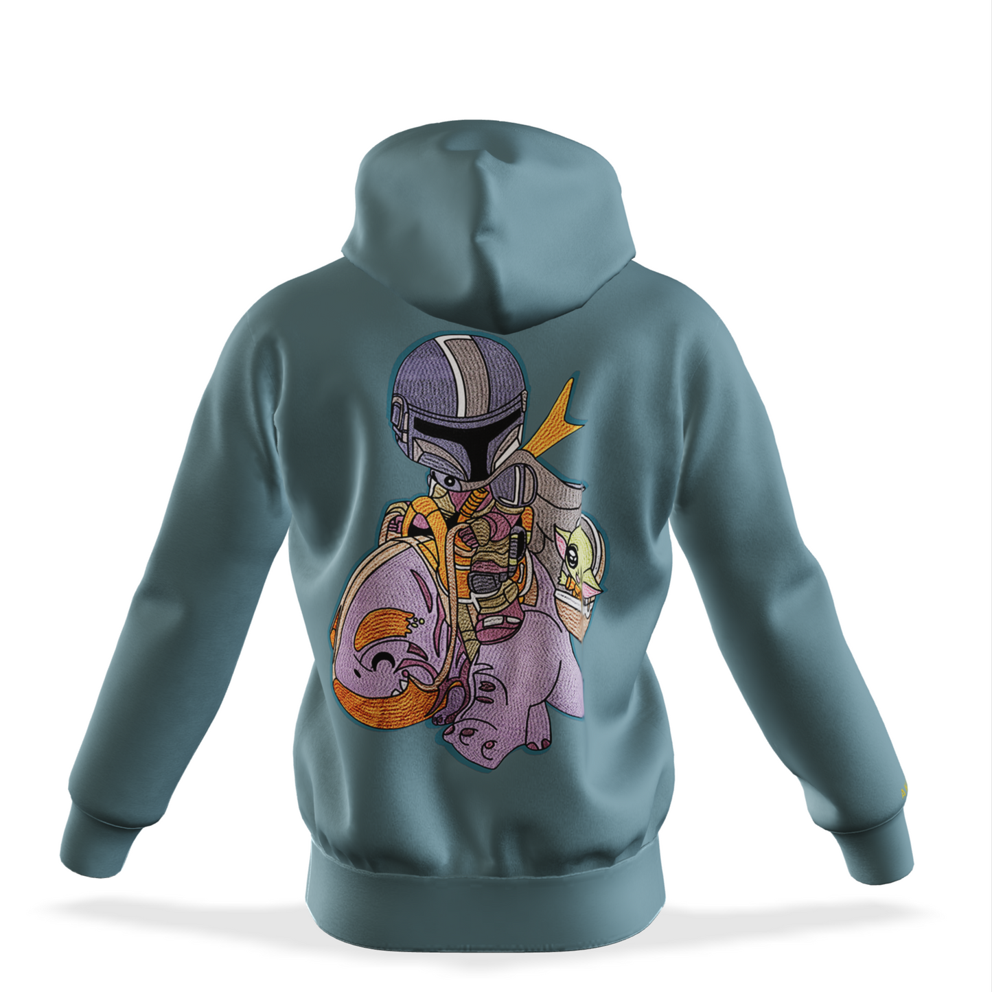 Space Clan Duo : Oversized Zipper Hoodie