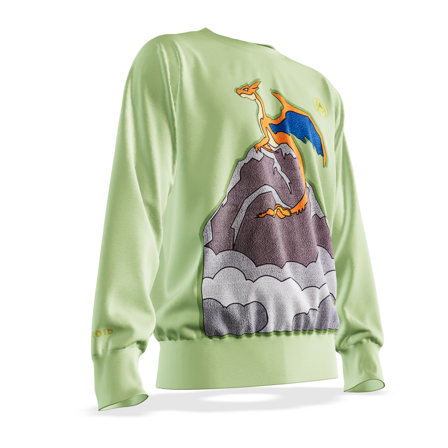 The Flame Titan : Oversized Sweatshirt