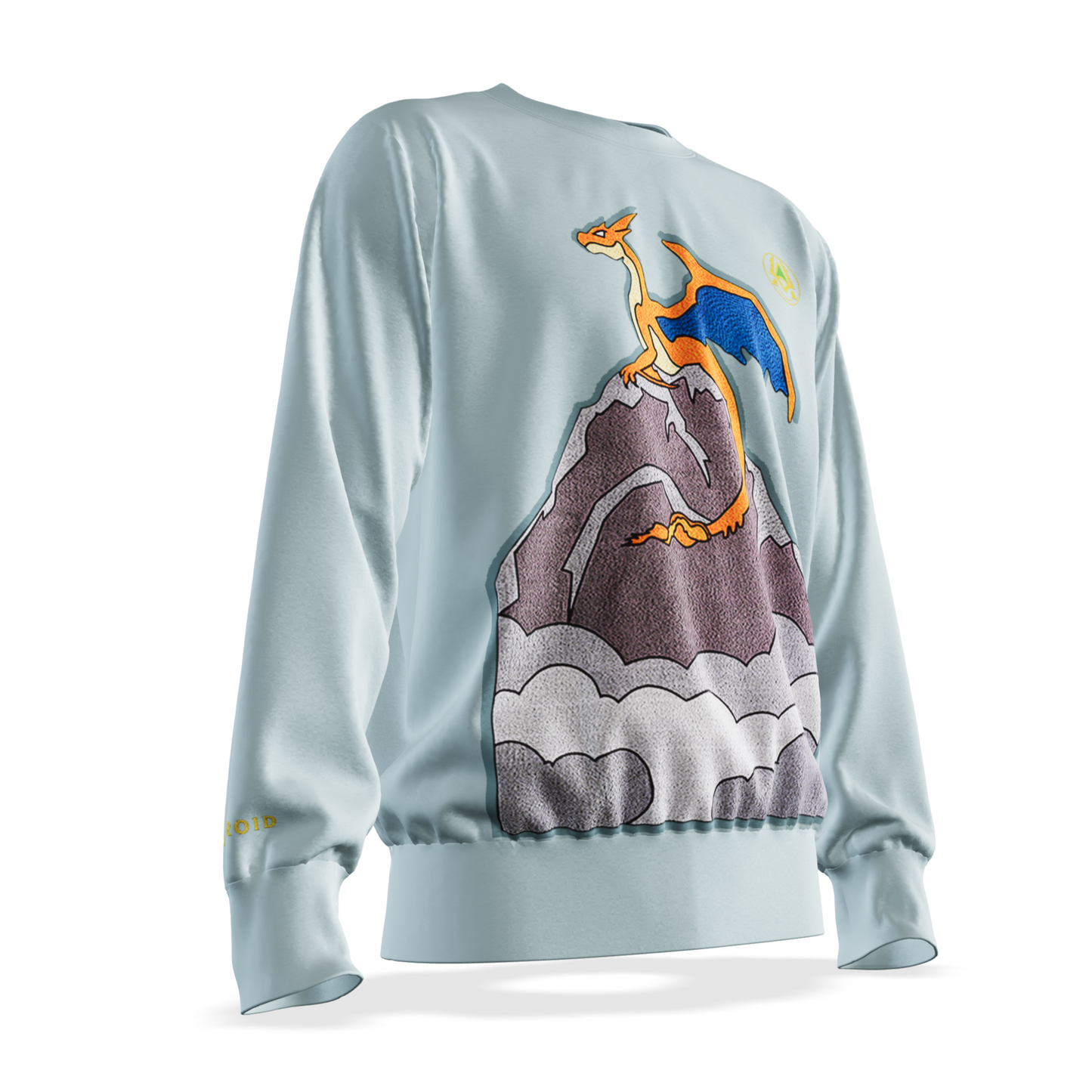 The Flame Titan : Oversized Sweatshirt