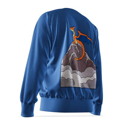 The Flame Titan : Oversized Sweatshirt