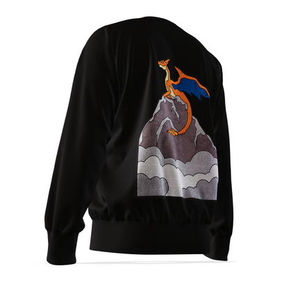 The Flame Titan : Oversized Sweatshirt