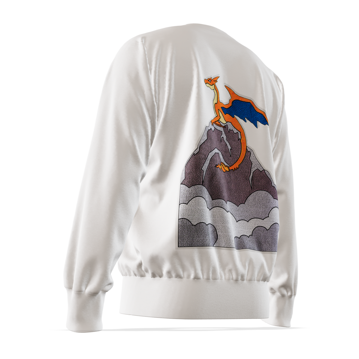 The Flame Titan : Oversized Sweatshirt
