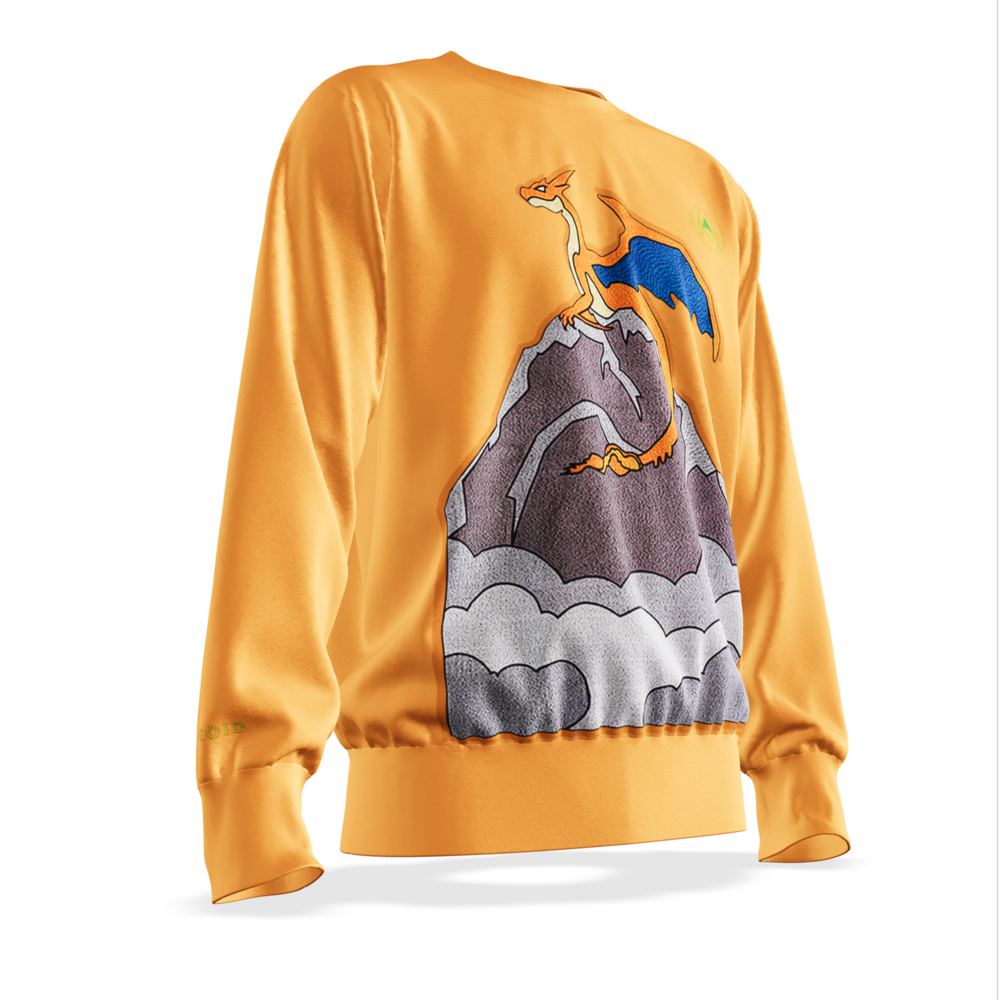 The Flame Titan : Oversized Sweatshirt
