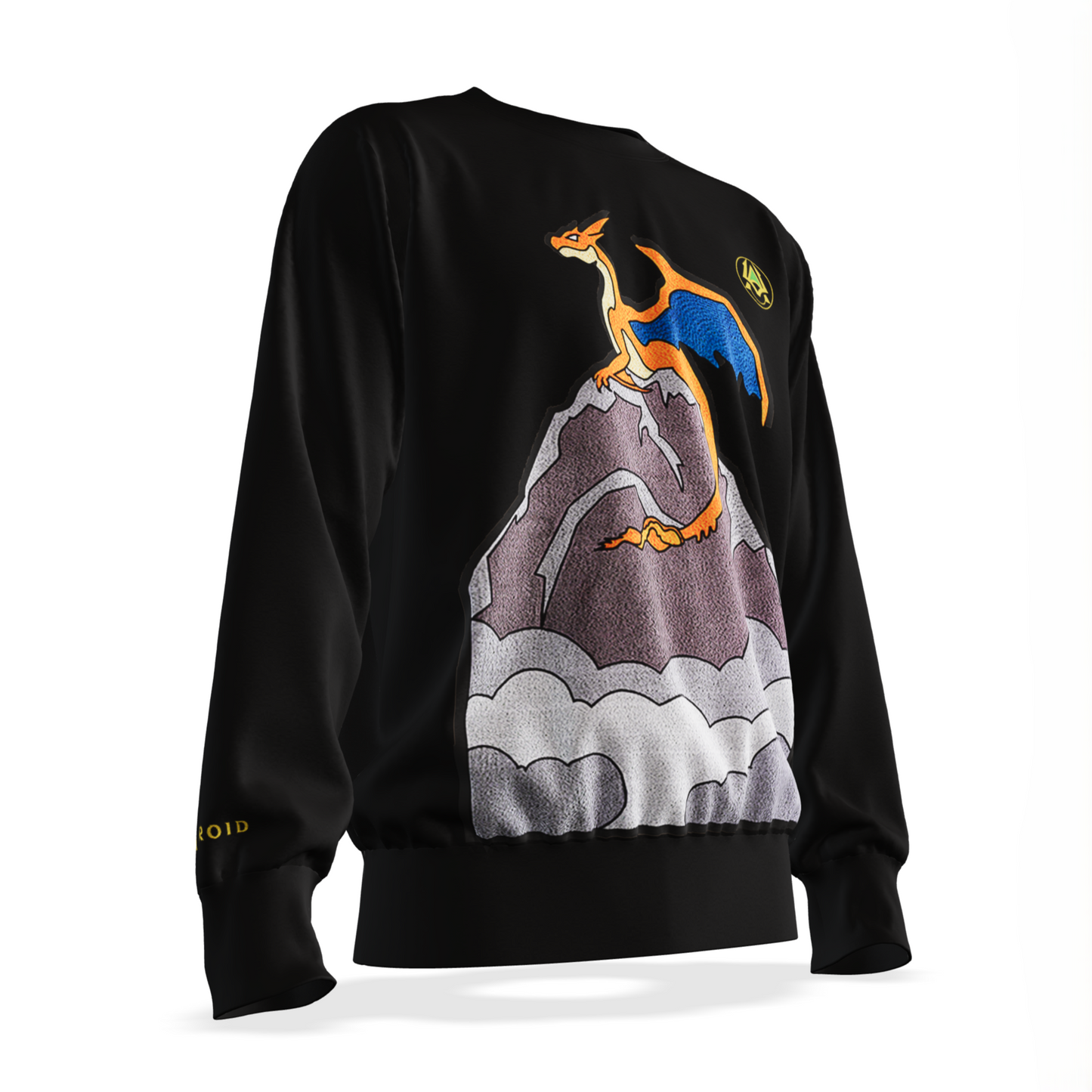 The Flame Titan : Oversized Sweatshirt