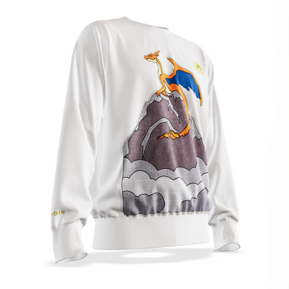 The Flame Titan : Oversized Sweatshirt