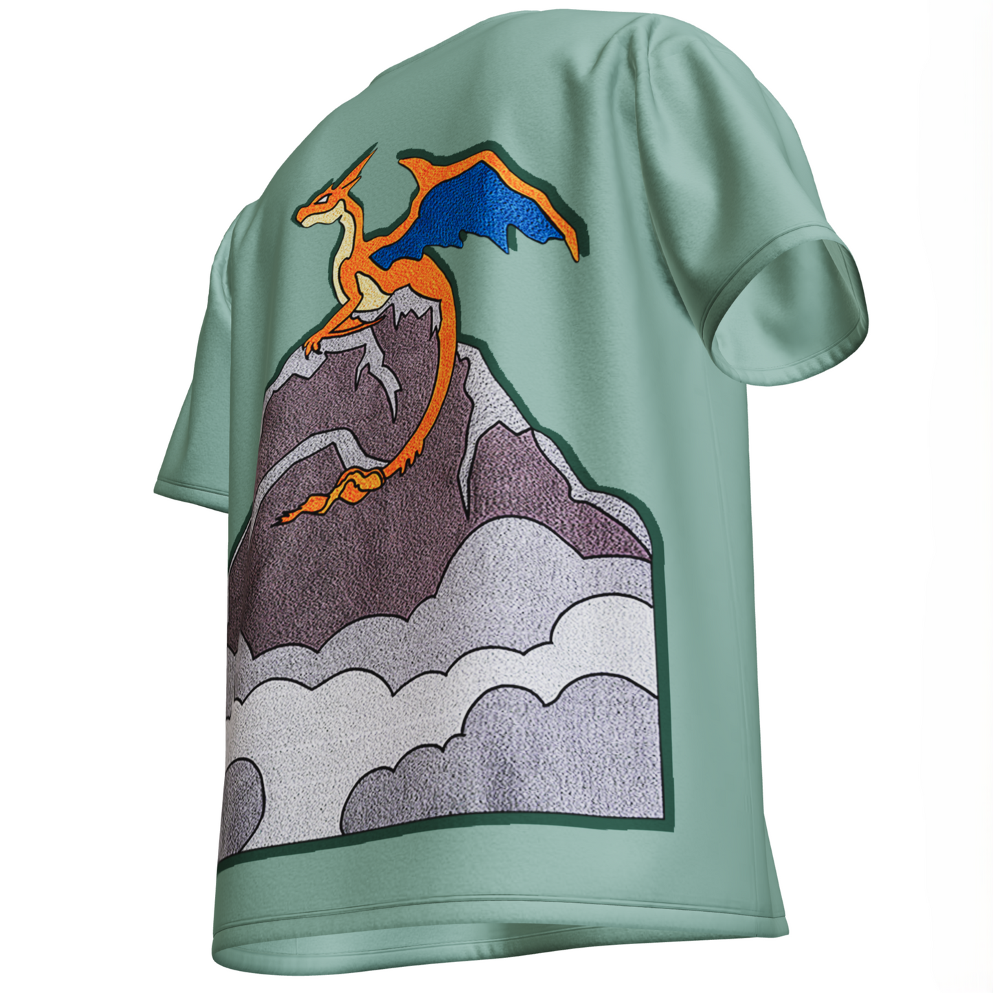 The Flame Titan : Oversized Tee