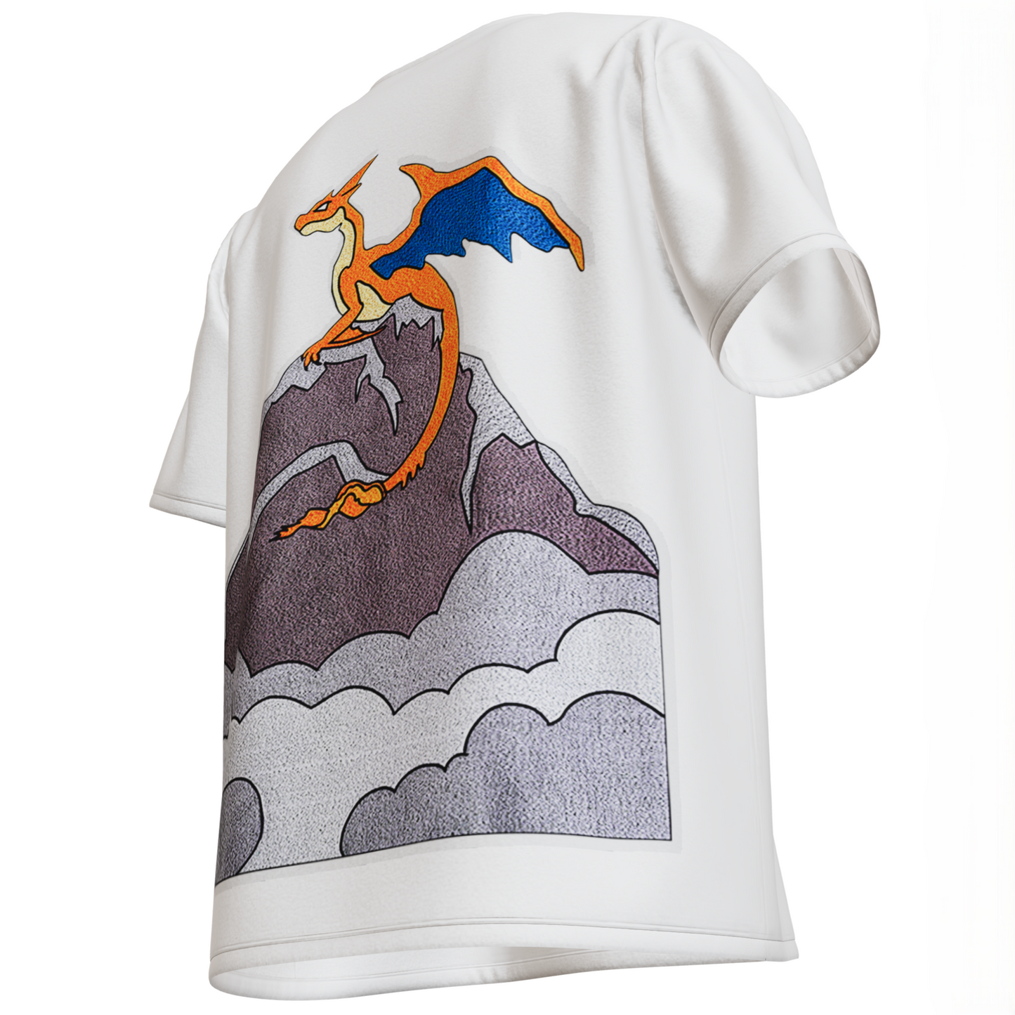 The Flame Titan : Oversized Tee