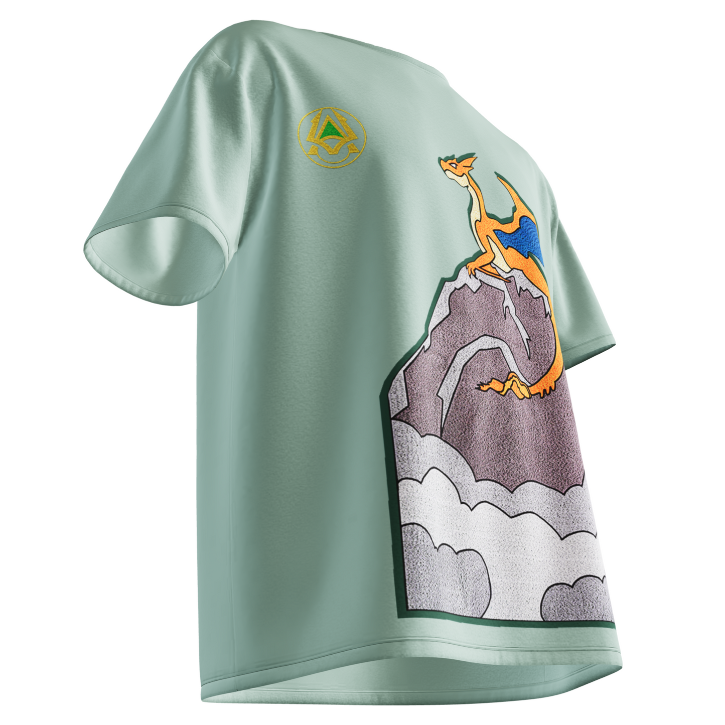 The Flame Titan : Oversized Tee
