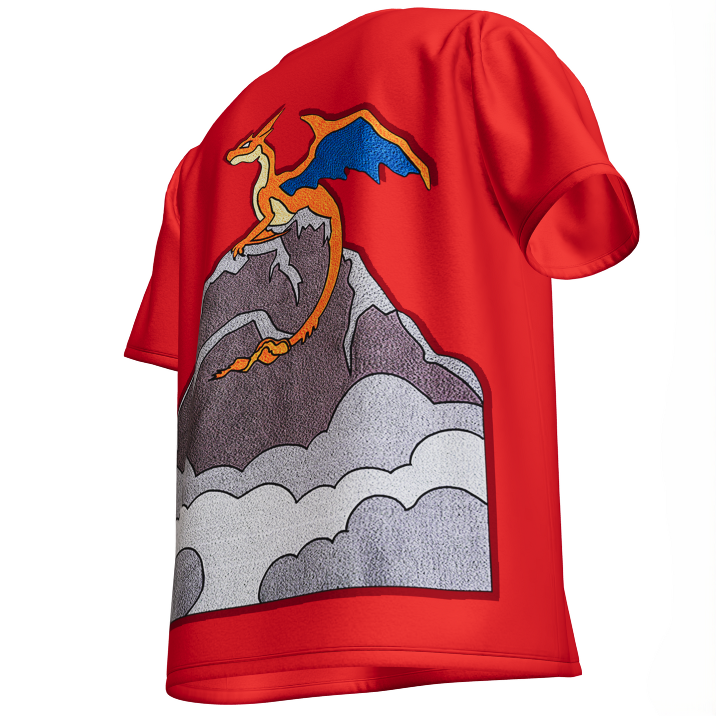 The Flame Titan : Oversized Tee
