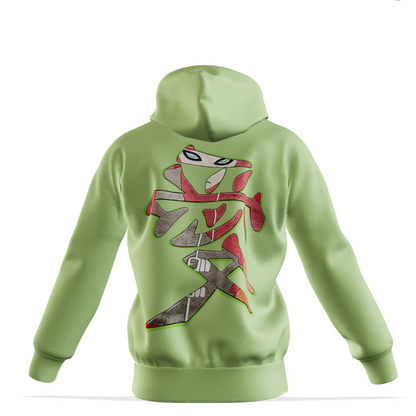 Desert Guardian : Oversized Zipper Hoodie