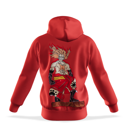 Gear Up : Oversized Zipper Hoodie