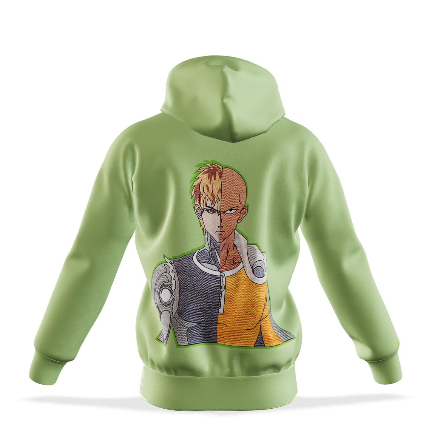Bald Hero : Oversized Zipper Hoodie
